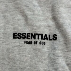 Fear of God Essentials Heather Gray Tee